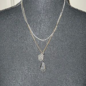 Fancy crystal necklace